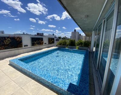 Depto Premium, con Patio, Pileta, Parrilla y Gym Amoblado
